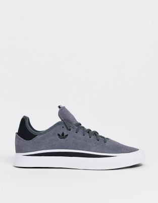 adidas skateboarding sabalo trainers in grey suede
