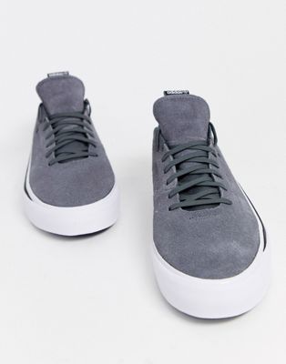 adidas skateboarding sabalo trainers in grey suede