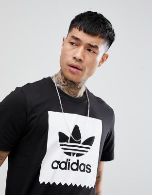 adidas Skateboarding solid blackbird logo t-shirt in black cw2339 | ASOS