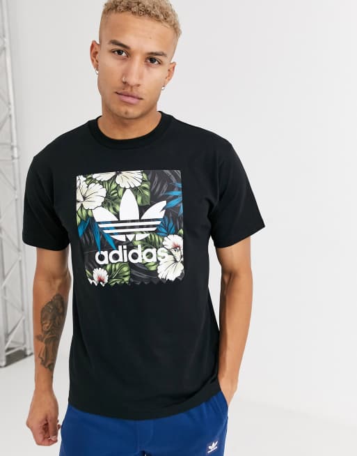 Tropical adidas sales shirt