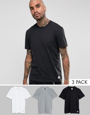 adidas Skateboarding T-Shirts In 3 Pack 