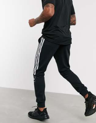 adidas 3 stripe jogger pants