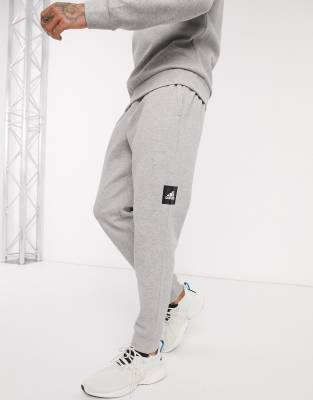 adidas grey skinny joggers