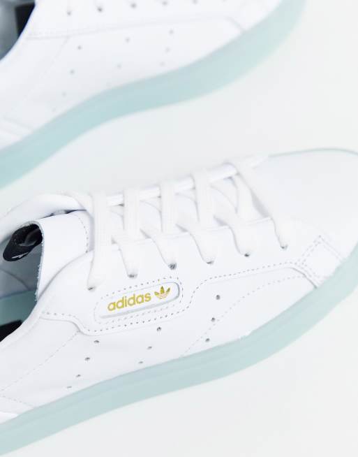 adidas – Sleek – Weiße Sneaker, 3 von 4