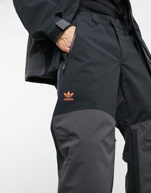 adidas Snowboarding 20k Fixed snow pant in black