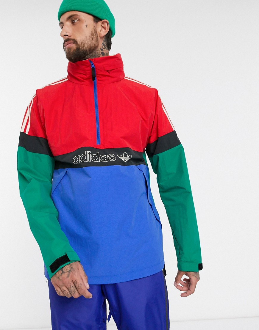 Adidas Snowboarding — Flerfarvet snowbreaker-jakke-Multifarvet