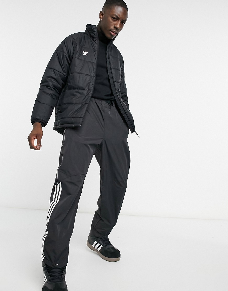 Adidas Snowboarding Prima Mid Layer Snow Jacket In Black