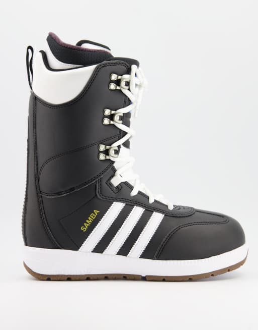 adidas Snowboarding Samba ADV Scarponi da neve neri ASOS