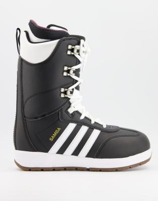 Adidas Snowboarding Samba Adv Snow Boots In Black