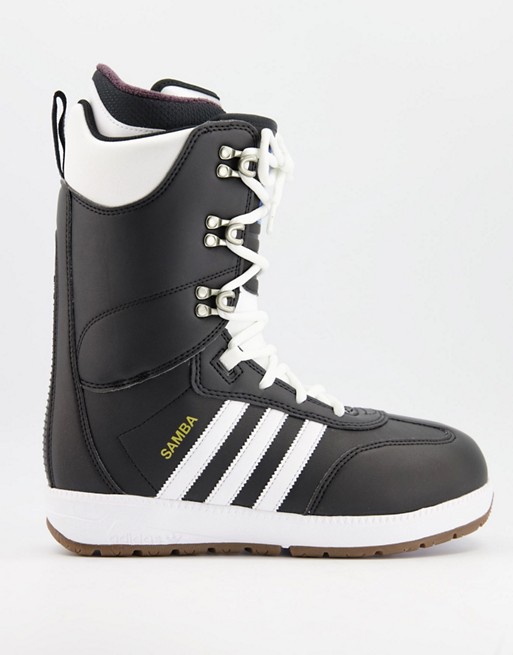 adidas Snowboarding Samba ADV snow boots in black