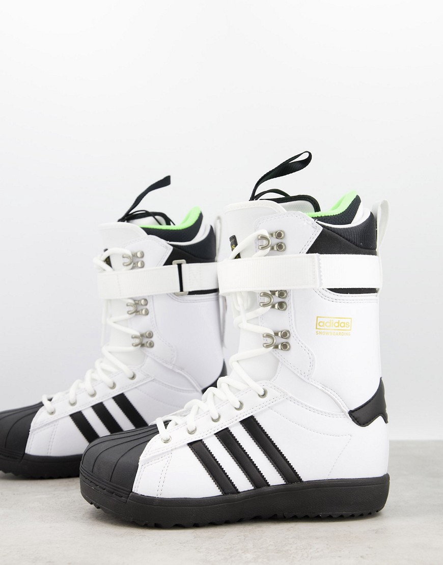 Adidas Snowboarding Superstar Adv Snow Boots In White