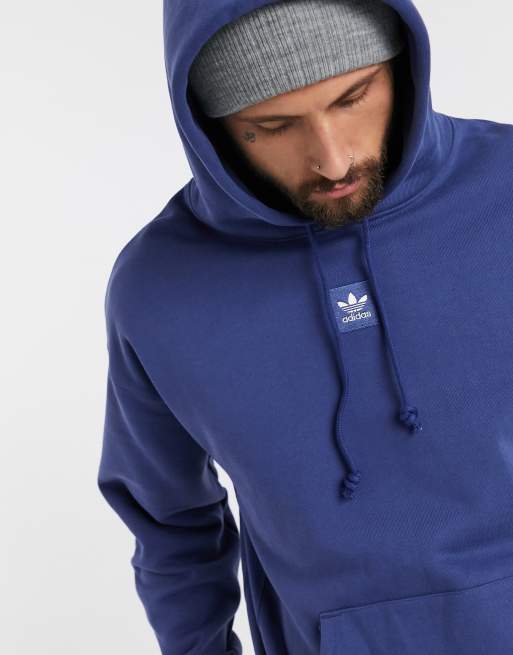 Adidas Snowboarding Team – Niebieska bluza z kapturem w stylu snowboardingowym, 3 z 4