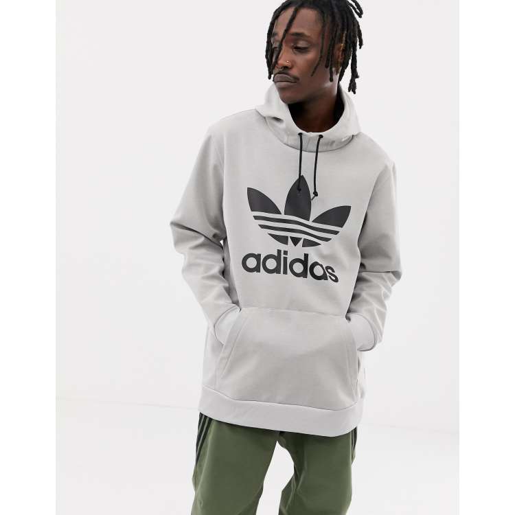 adidas Snowboarding Team Tech Hoodie in Gray