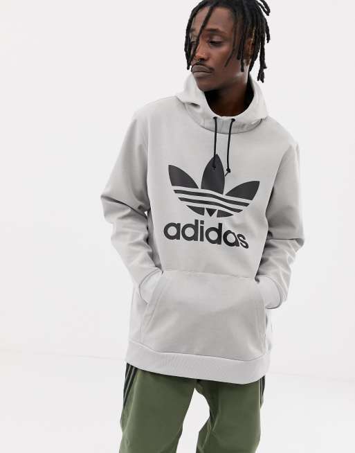 adidas Tech Hoodie Gray | ASOS