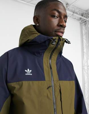 adidas khaki green jacket