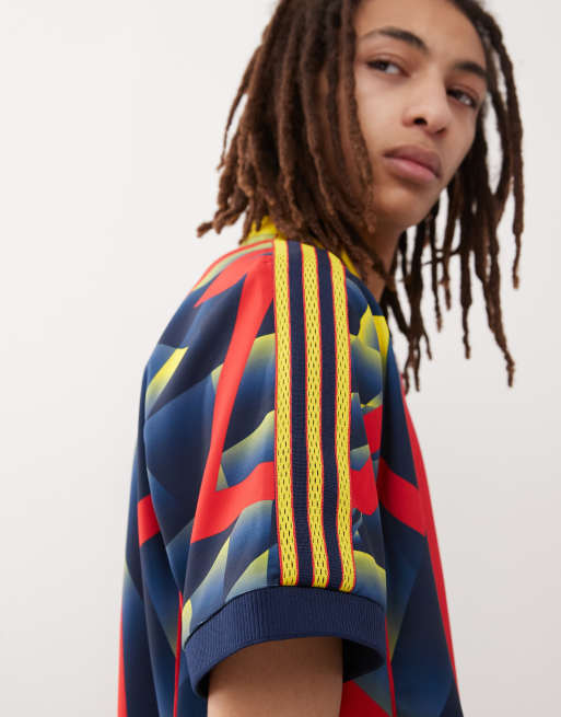 adidas Soccer Arsenal lifestyle jersey in yellow, 3 of 4