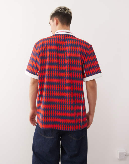 adidas Soccer Bayern Munich jersey in red and blue, 3 of 5