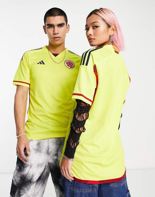 adidas Soccer Colombia World Cup'22 away shirt in red