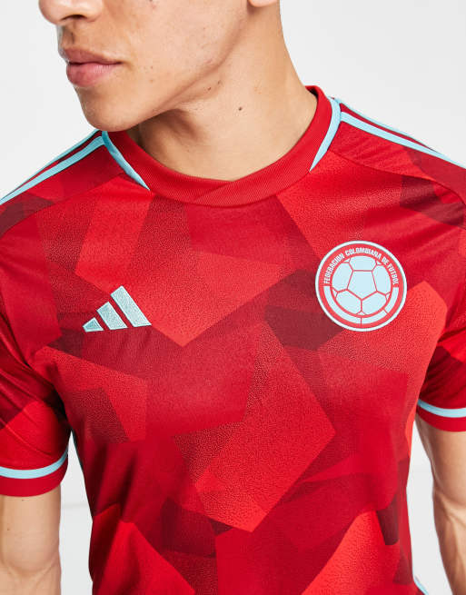 Adidas Colombia Away Jersey 22 - Red