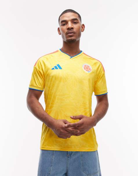 adidas Soccer Columbia 25/26 Home jersey in yellow