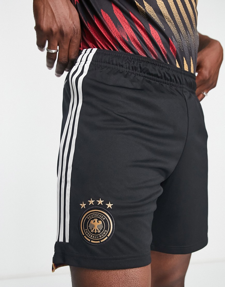Adidas Soccer Germany World Cup '22 home shorts in black