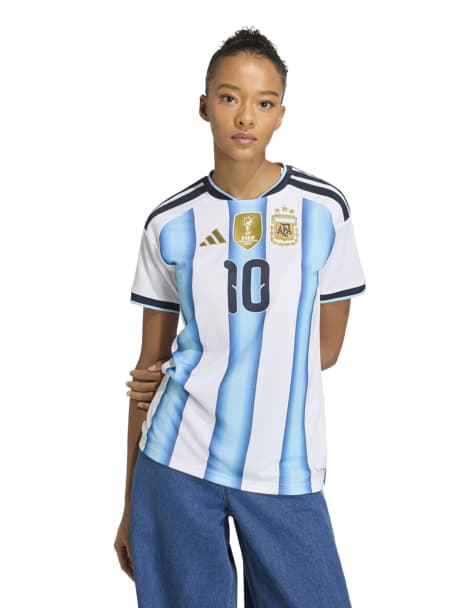 adidas Football Messi jersey in white
