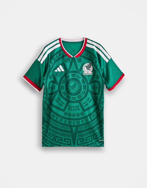 adidas Soccer Mexico 25/26 Home jersey in green