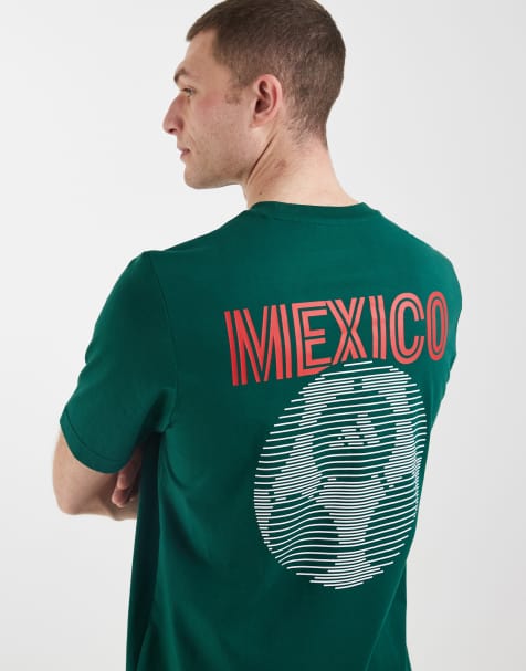 adidas Soccer Mexico t-shirt in green - view 1