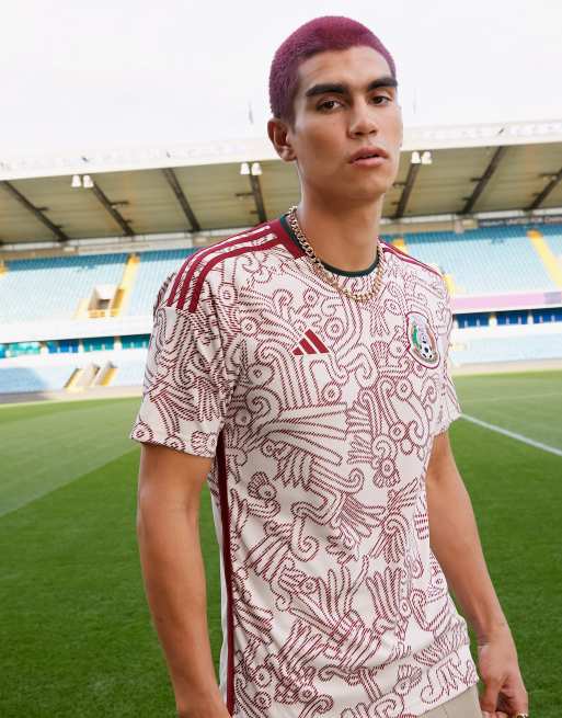 adidas Soccer Mexico World Cup 2022 unisex away shirt in white