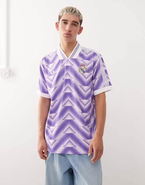 adidas Football Real Madrid jersey in purple