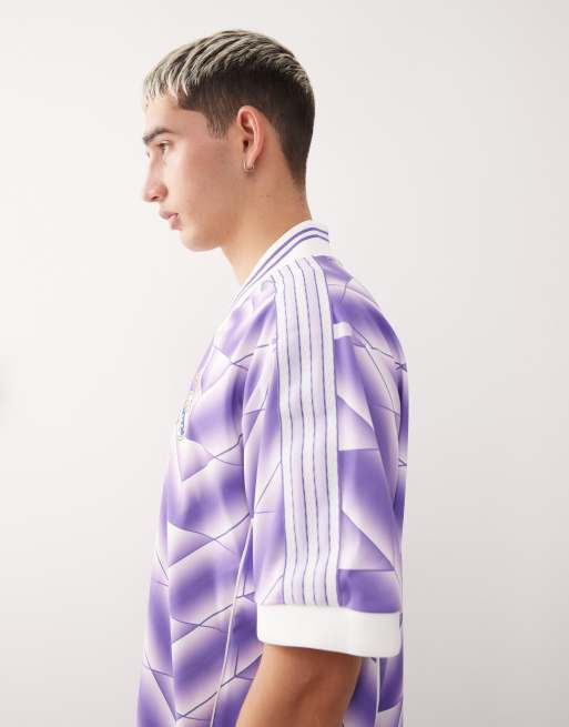 adidas Soccer Real Madrid jersey in purple, 4 of 5