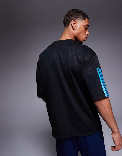 adidas Soccer Tiro jersey in black, 2 of 4