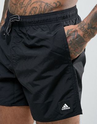 black adidas swim shorts