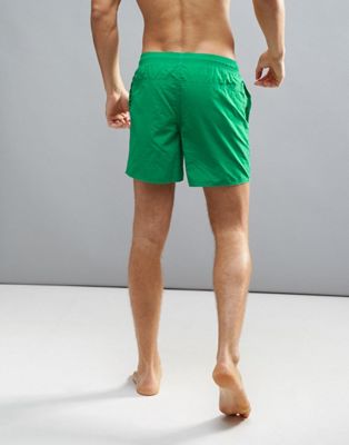 adidas green swim shorts