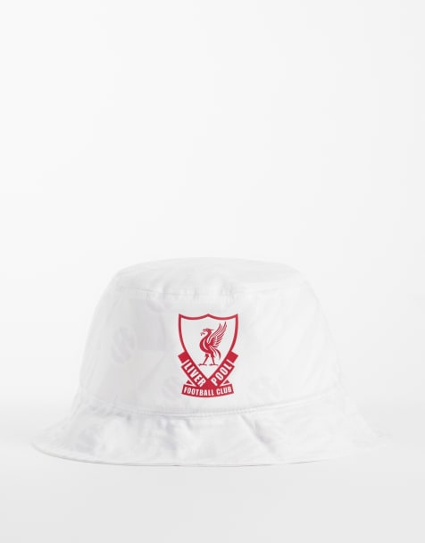 adidas - sombrero de pescador de fútbol Liverpool 26 en blanco - view 1
