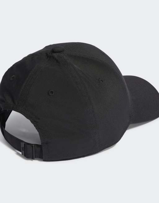 adidas - Sort/hvid baseballkasket i let stof med broderet logo, 3 af 3