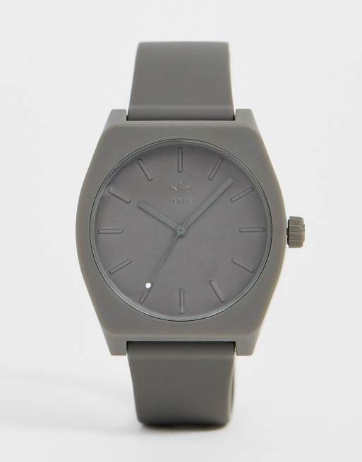 adidas SP1 Process silicone watch in gray | ASOS