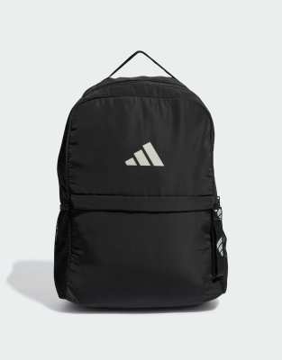 adidas green and black backpack
