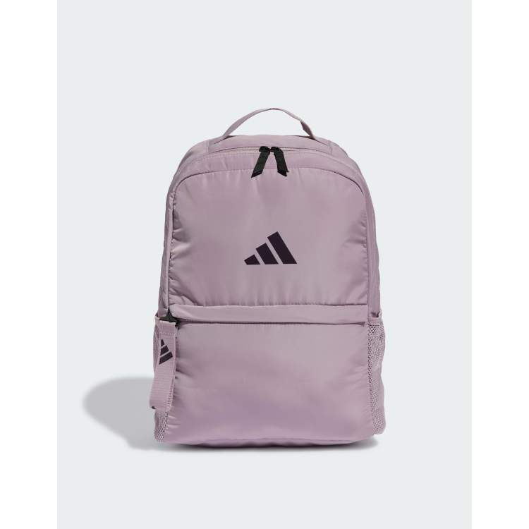 Purple adidas online backpack