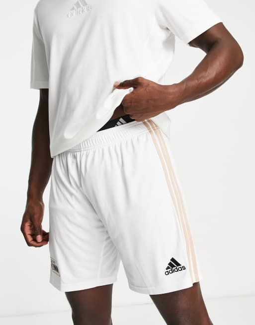 Adidas short white hotsell