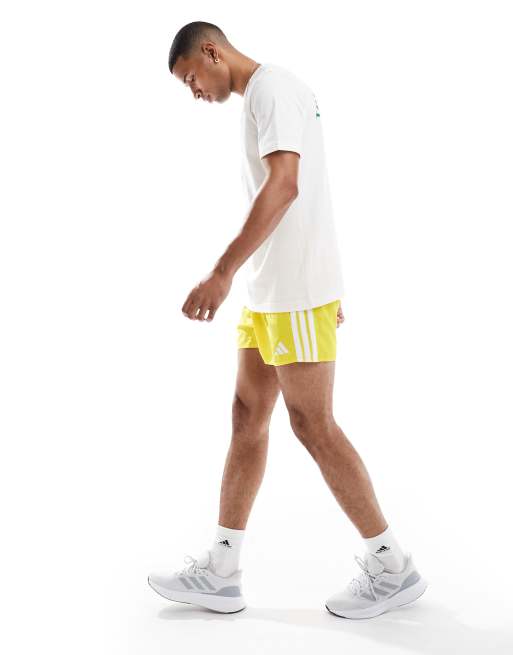 adidas - Sportkleding - T-shirt met print van pizza in gebroken wit, 3 van 4