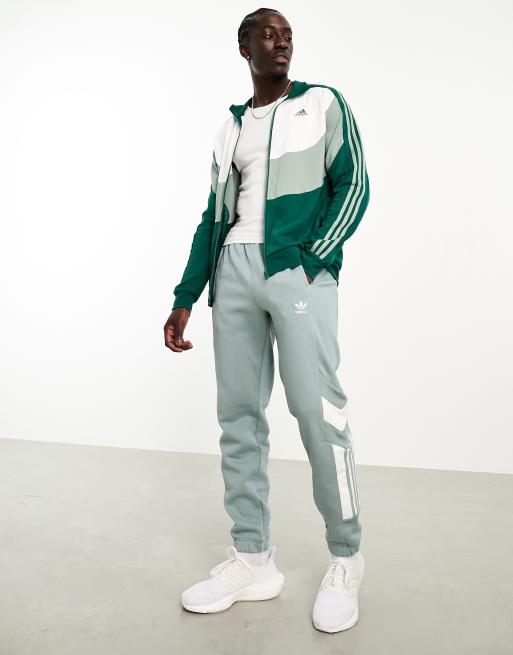 Adidas groen trainingspak new arrivals