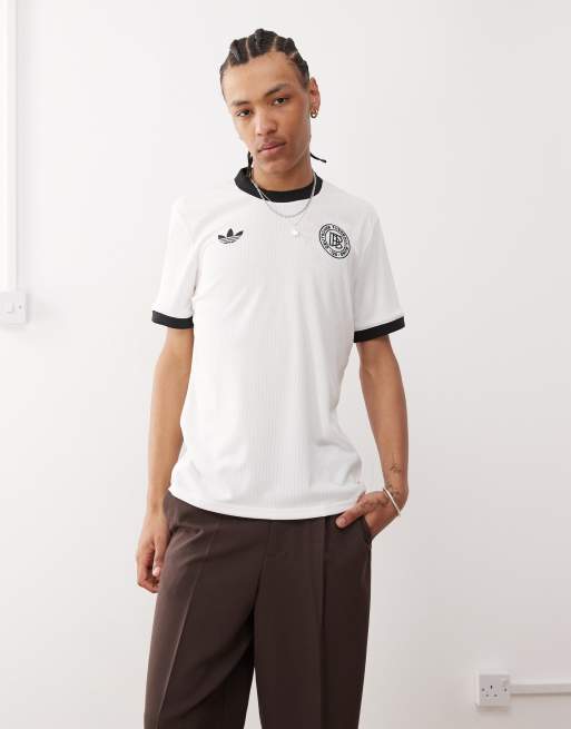 adidas - Sportkleding - Vintage Duitsland T-shirt in wit
