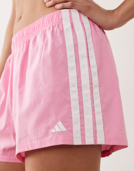 adidas - Sports - Active Essentials - Geweven boxershort met strepen in roze, 4 van 5