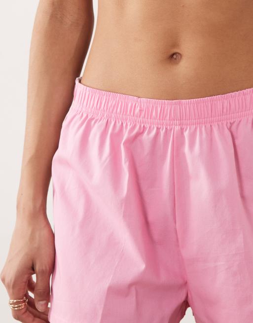 adidas - Sports - Active Essentials - Geweven boxershort met strepen in roze, 5 van 5
