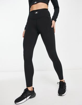 adidas Sports Club 7 / 8 leggings in black