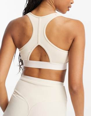 ブラジャー adidas SS23 TOP SUPPORT BRA (HS2881_SELUFU/WHITE) adidas SS23 TOP SUPPORT BRA (HS2881_SELUFU/WHITE) (adidas