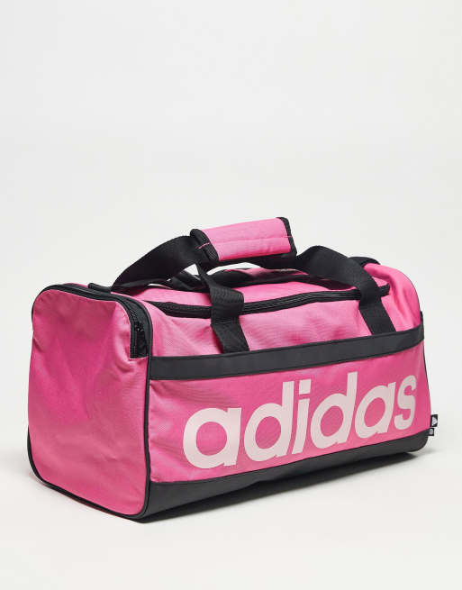 Pink adidas 2025 duffel bag