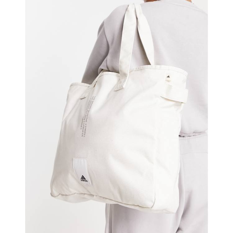 adidas Lounge Tote Bag Beige