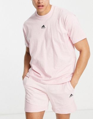 hasta ahora Paraíso club adidas Sportstyle Botantical Dye chest logo t-shirt in pink | ASOS